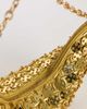 Topshop Topshop Stellan sequin medium scoop shoulder bag in gold - 4