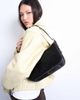Topshop Topshop Stina real leather shoulder bag in chocolate pony-Brown - 4