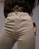 Topshop Topshop straight Kort jeans in sand-Neutral - 2