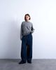 Topshop Topshop straight leg sweatpants in navy - 1