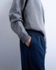 Topshop Topshop straight leg sweatpants in navy - 4