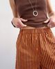 Topshop Topshop striped boxer shorts in orange-Multi - 2