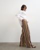 Topshop Topshop striped crinkle tie waist wide leg pants in pink - 3