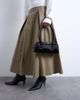 Topshop Topshop Sullivan hair on leather small bowler shoulder bag in black - 2