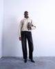 Topshop Topshop sweatpants jean with drawcord in washed black - 1