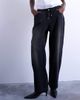 Topshop Topshop sweatpants jean with drawcord in washed black - 2