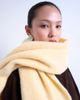 Topshop Topshop Sydney blanket scarf in buttermilk-Yellow - 2