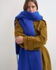 Topshop Topshop Sydney blanket scarf in cobalt blue - 1