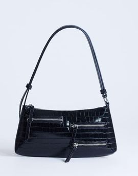 Topshop Topshop Sydney pocket shoulder bag in black