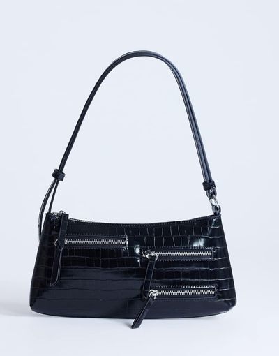 Topshop Topshop Sydney pocket shoulder bag in black