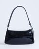 Topshop Topshop Sydney pocket shoulder bag in black - 4