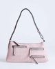 Topshop Topshop Sydney pocket shoulder bag in dusty pink - 1