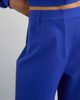 Topshop Topshop tailored bubble barrel leg pants in blue - 4