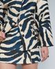 Topshop Topshop tailored mini skirt in zebra - part of a set-Multi - 4