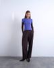 Topshop Topshop tailored pleated ovoid pants in pinstripe-Multi - 1