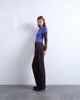 Topshop Topshop tailored pleated ovoid pants in pinstripe-Multi - 4