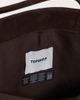 Topshop Topshop Tammy real suede belt detail tote bag in chocolate-Brown - 4