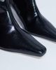 Topshop Topshop Tanya point toe knee high boot in black - 3