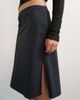 Topshop Topshop techy 90s length skirt in black - 2