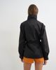 Topshop Topshop techy drawcord waist jacket in black - 4