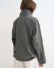 Topshop Topshop techy funnel neck jersey track top in slate-Gray - 4