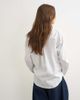 Topshop Topshop tie detail check shirt in white - 3