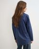 Topshop Topshop tie detail shirt in navy - 2