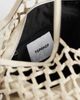 Topshop Topshop Tobias large woven tote bag in off-white-Neutral - 2