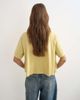 Topshop Topshop trapeze tee in yellow-MULTI - 2