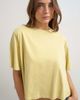 Topshop Topshop trapeze tee in yellow-MULTI - 4