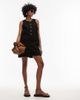 Topshop Topshop twill romper in black - 2