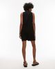 Topshop Topshop twill romper in black - 4