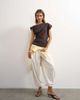 Topshop Topshop twist body tank in chocolate-Brown - 2
