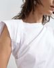 Topshop Topshop twist body top in white - 3