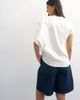 Topshop Topshop twisted shoulder top in ivory-No color - 4