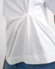 Topshop Topshop twisted tuck tee in white - 3