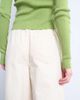 Topshop Topshop ultimate pull-on wide leg pants in ecru-White - 4