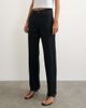 Topshop Topshop Vintage Straight mid rise jeans in clean black - 4