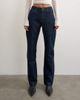 Topshop Topshop Vintage Straight mid rise jeans in rinse indigo-Blue - 2
