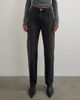 Topshop Topshop Vintage straight mid rise jeans in washed black - 2