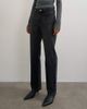 Topshop Topshop Vintage straight mid rise jeans in washed black - 4