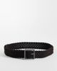 Topshop Topshop weave leather belt in brown - 1