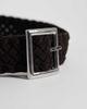 Topshop Topshop weave leather belt in brown - 2