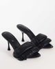 Topshop Topshop Wendy looped fringe heeled sandal in black - 2