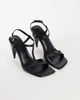 Topshop Topshop Willow T bar banana heel sandals in black - 2