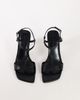 Topshop Topshop Willow T bar banana heel sandals in black - 3