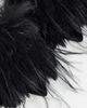 Topshop Topshop Winter faux fur peep heeled sandal in black - 4
