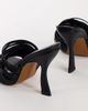 Topshop Topshop Wisteria strappy heeled mule in black - 4