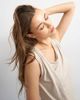 Topshop Topshop wrap front drape detail tank in oat-White - 3