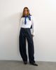 Topshop Topshop wrap front jeans in indigo-Blue - 1